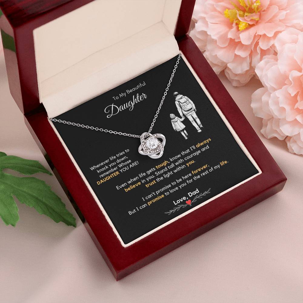 Father to Daughter Gift Necklace