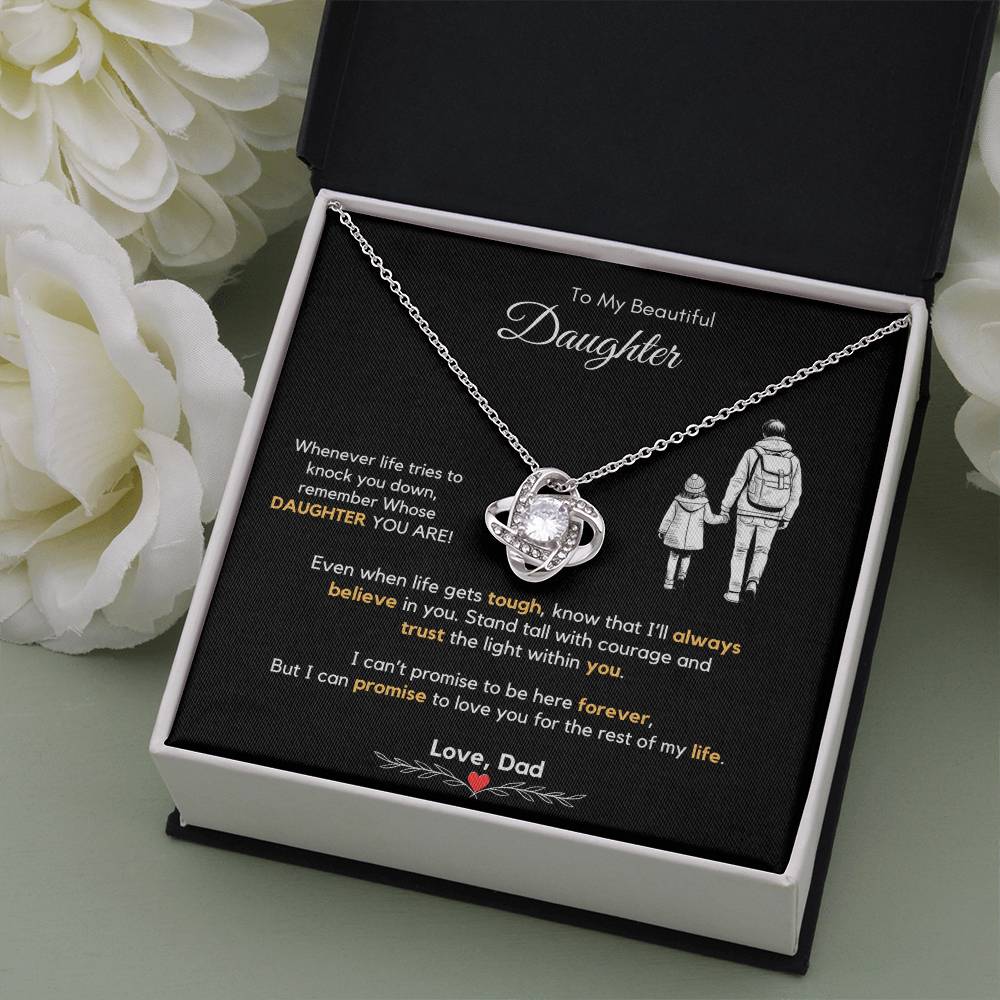 Father to Daughter Gift Necklace