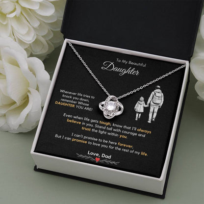Father to Daughter Gift Necklace