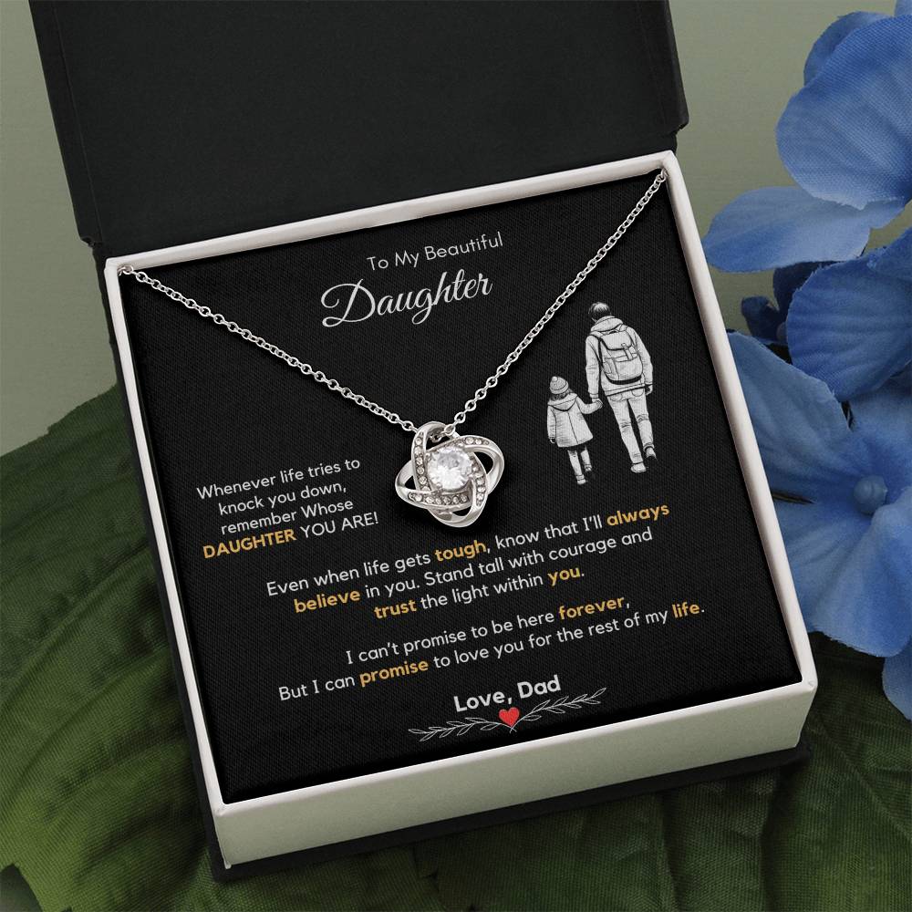 Father to Daughter Gift Necklace