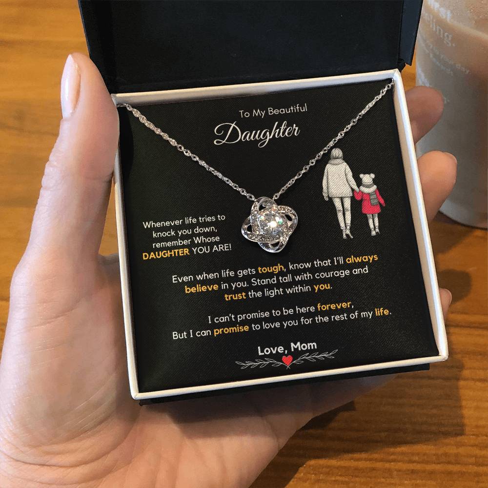 Mother to Daughter Jewelry Gift for Birthday