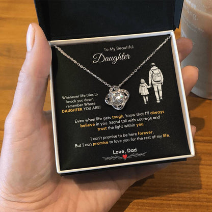 Father to Daughter Gift Necklace