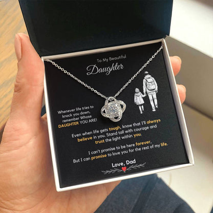 Father to Daughter Gift Necklace