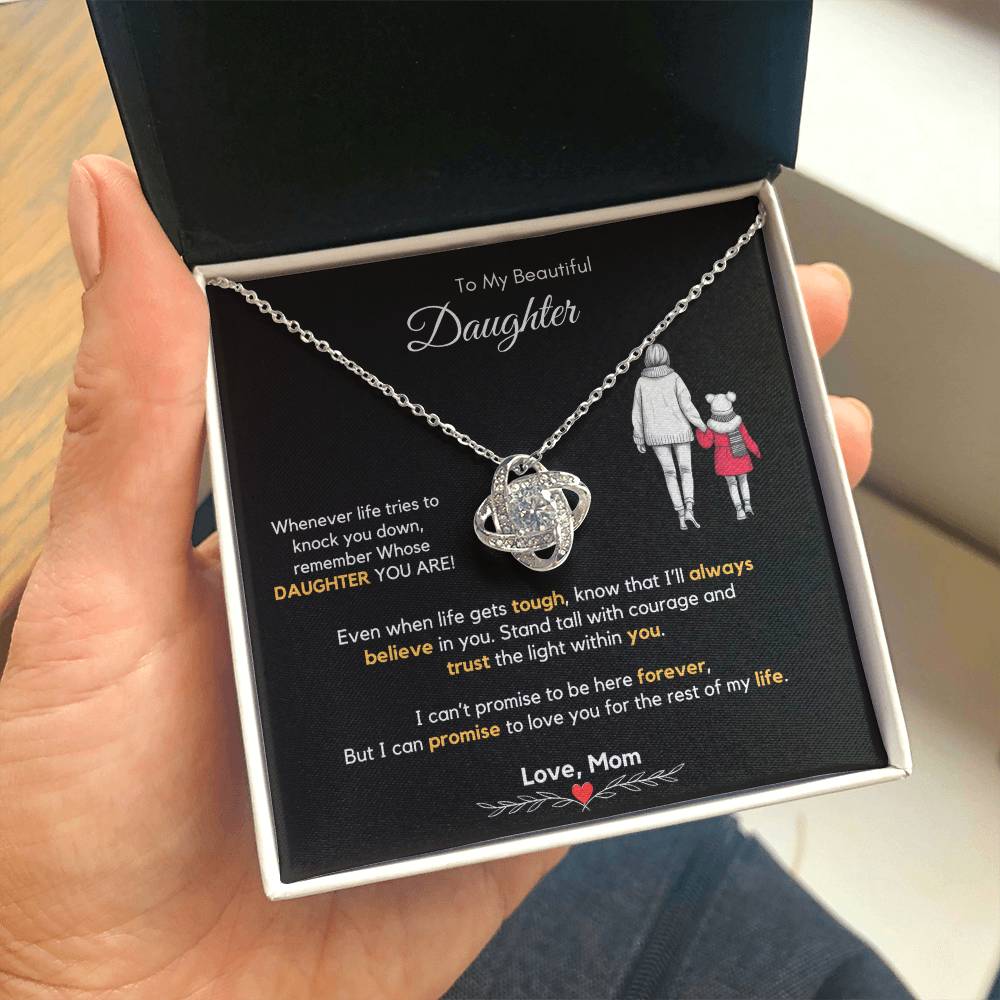 Mother to Daughter Jewelry Gift for Birthday