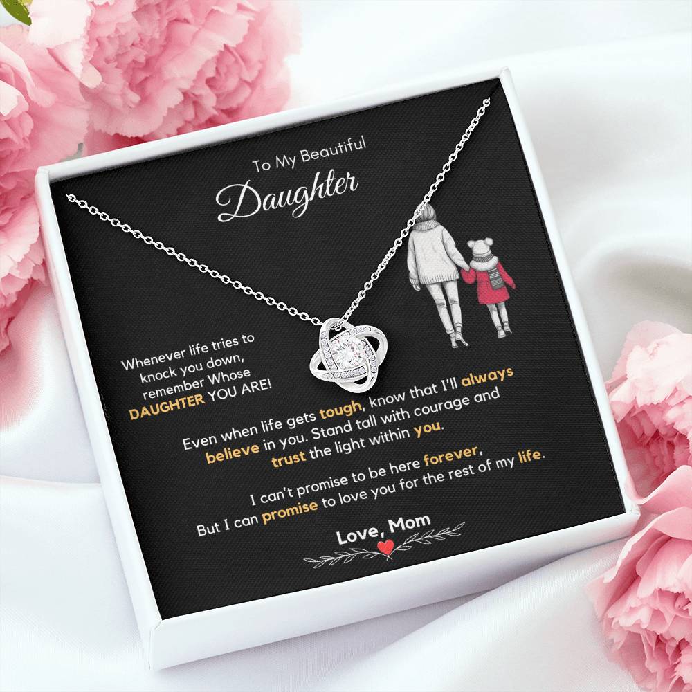 Mother to Daughter Jewelry Gift for Birthday
