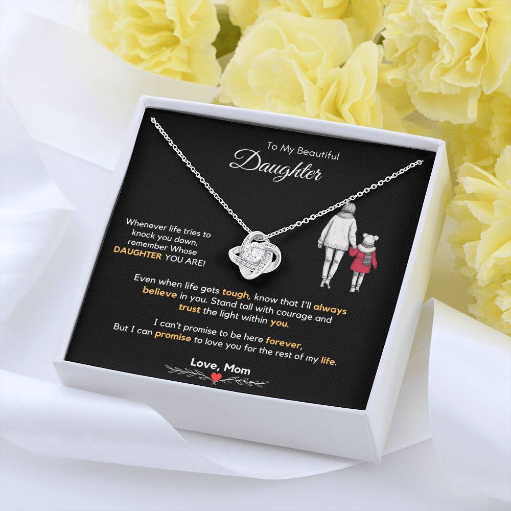 Mother to Daughter Jewelry Gift for Birthday