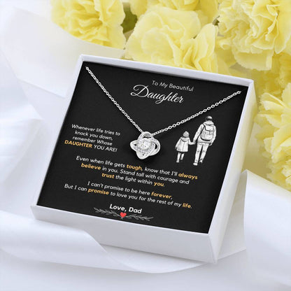 Father to Daughter Gift Necklace