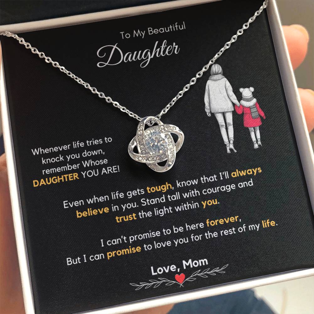 Mother to Daughter Jewelry Gift for Birthday