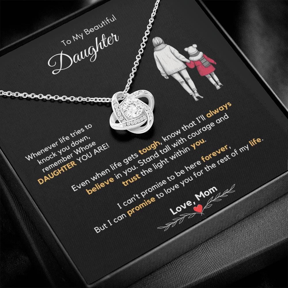 Mother to Daughter Jewelry Gift for Birthday
