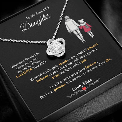 Mother to Daughter Jewelry Gift for Birthday