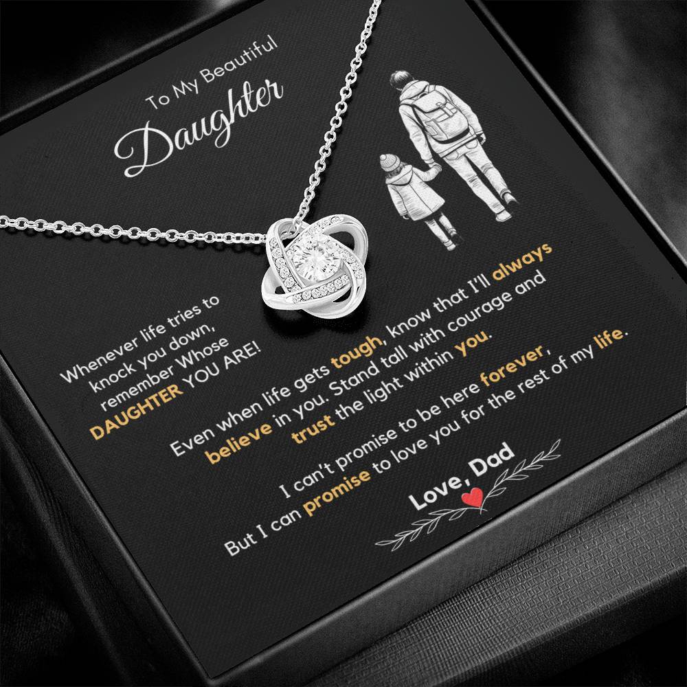 Father to Daughter Gift Necklace