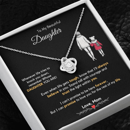 Mother to Daughter Jewelry Gift for Birthday