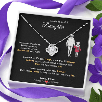 Mother to Daughter Jewelry Gift for Birthday