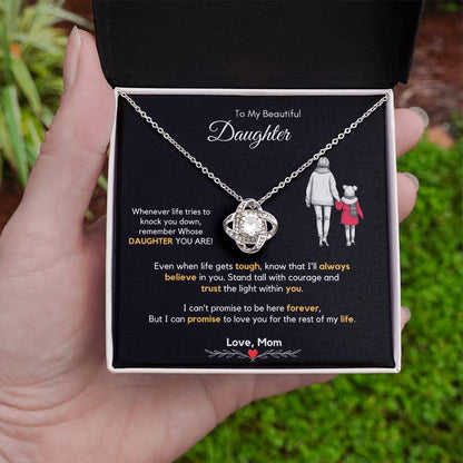 Mother to Daughter Jewelry Gift for Birthday