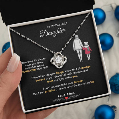 Mother to Daughter Jewelry Gift for Birthday