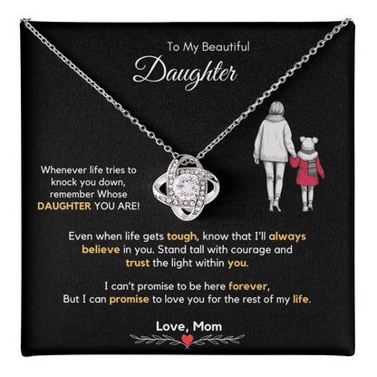 Mother to Daughter Jewelry Gift for Birthday
