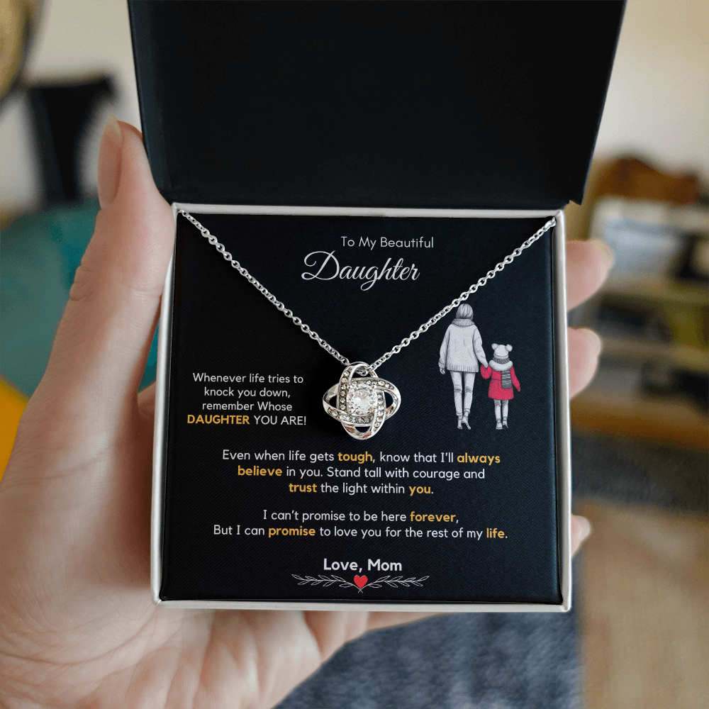 Mother to Daughter Jewelry Gift for Birthday