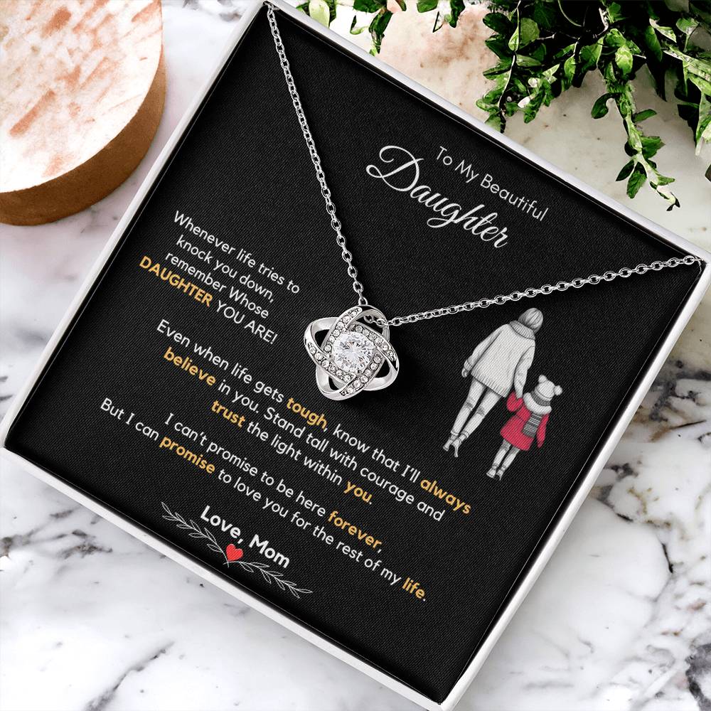 Mother to Daughter Jewelry Gift for Birthday