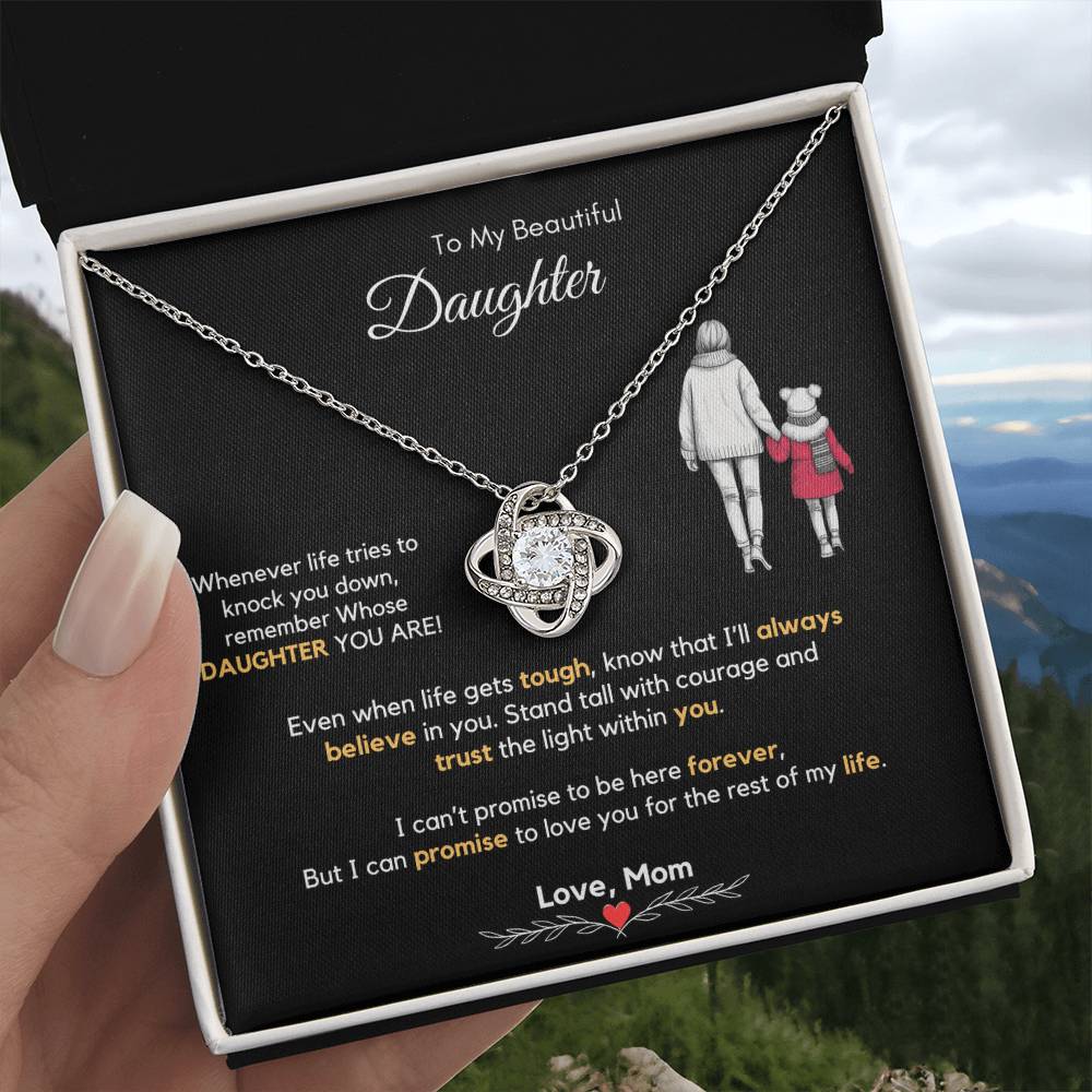 Mother to Daughter Jewelry Gift for Birthday
