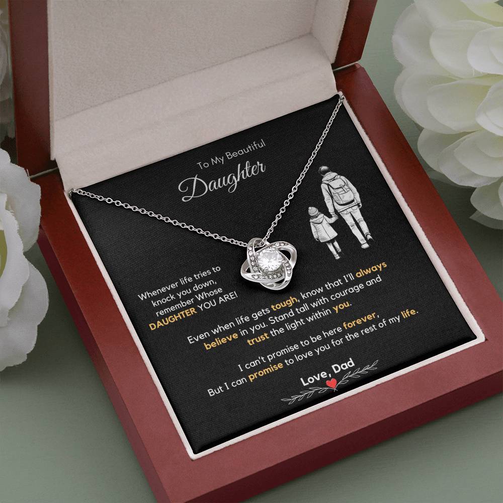 Father to Daughter Gift Necklace