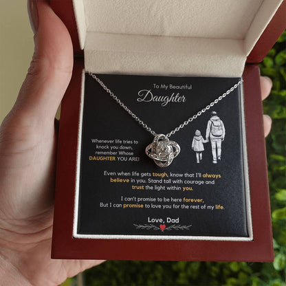 Father to Daughter Gift Necklace
