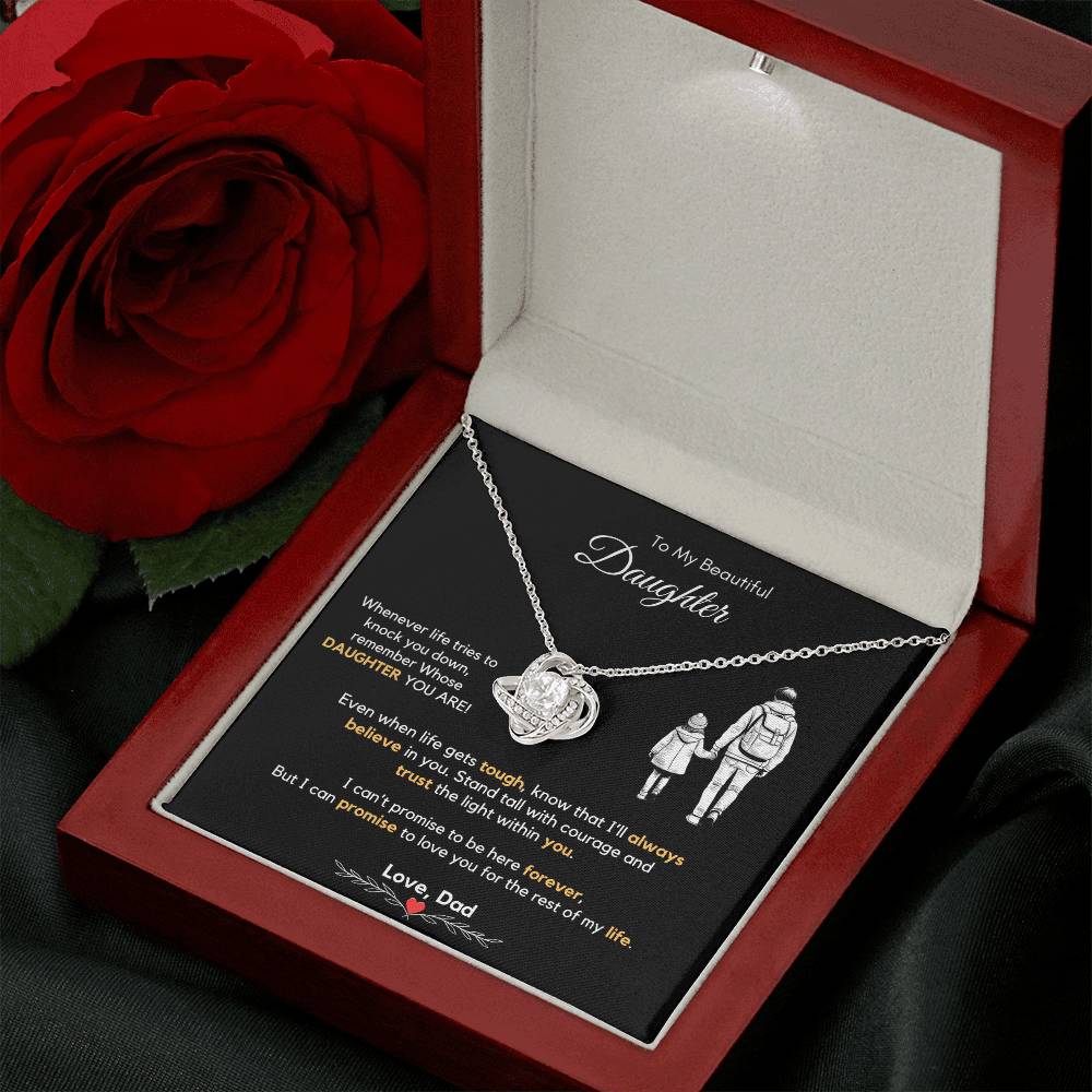 Father to Daughter Gift Necklace