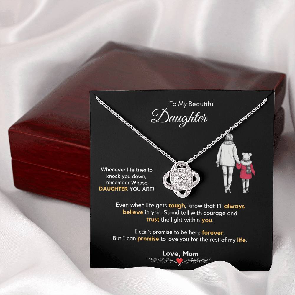 Mother to Daughter Jewelry Gift for Birthday