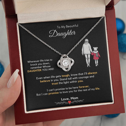 Mother to Daughter Jewelry Gift for Birthday