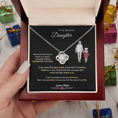 Mother to Daughter Jewelry Gift for Birthday