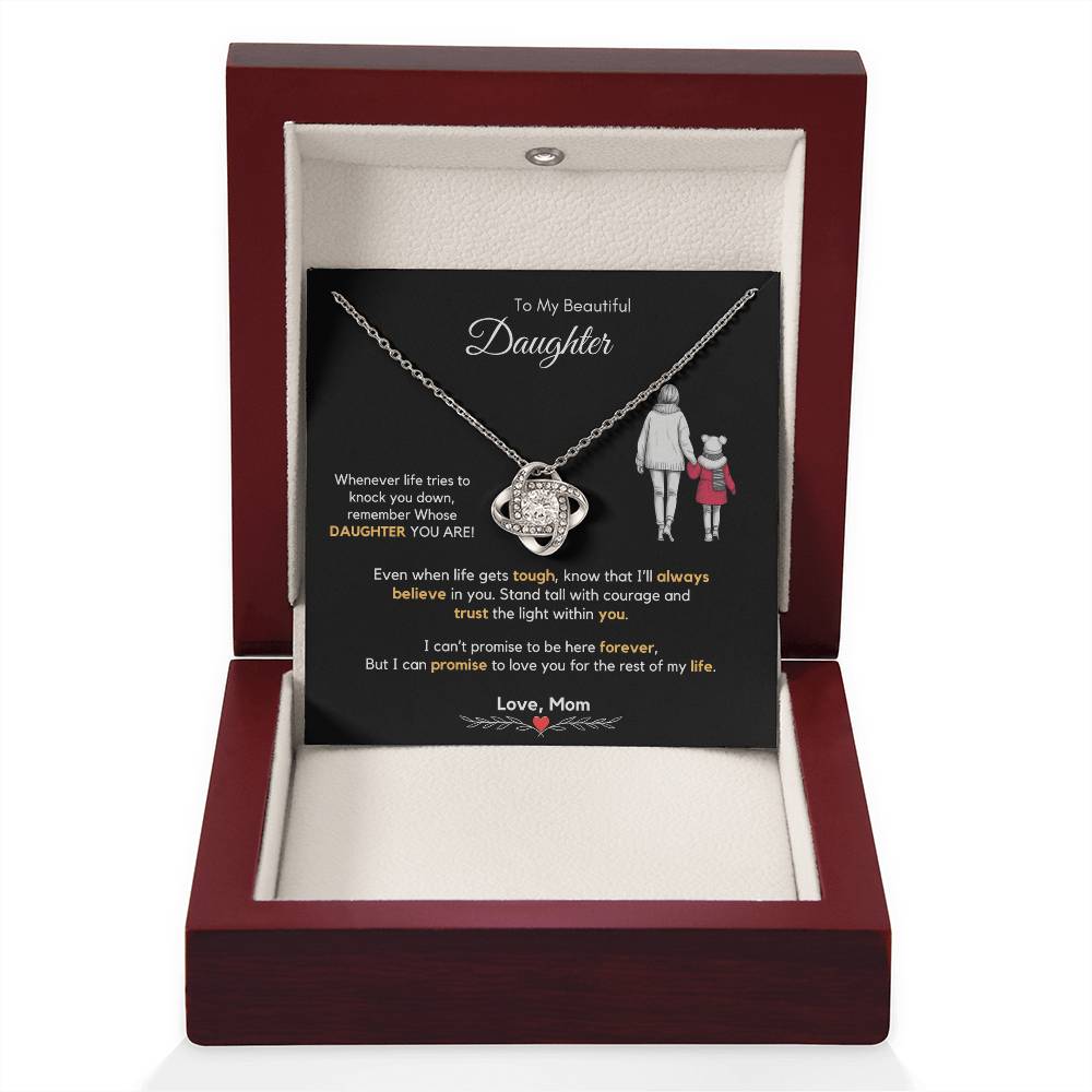 Mother to Daughter Jewelry Gift for Birthday