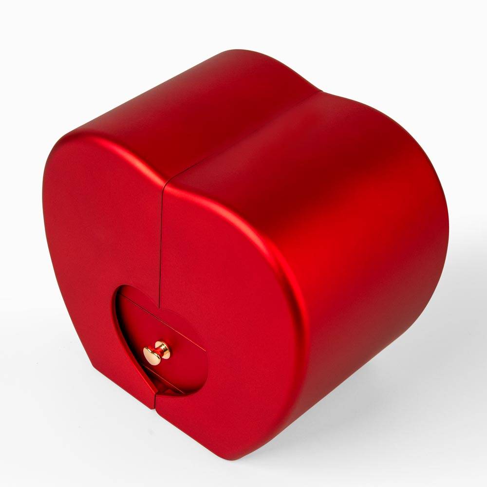 Father Daughter Necklace with Heartfelt Message & Elegant Rose Gift Box